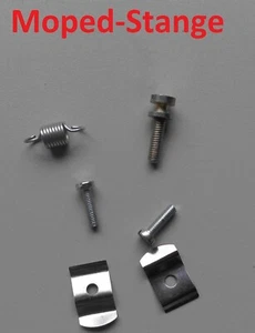 Simson Sperber Star Schwalbe SET Befestigung Scheinwerfer Klemmen Feder - Bild 1 von 1