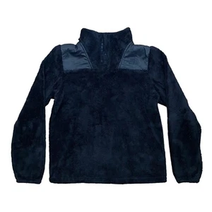 GUC The North Face Girl's Sz Large 14/16 Oso 1/4 Snap Pullover Fleece Jacket - Picture 1 of 6