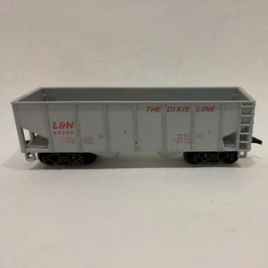 Model Power HO Louisville & Nashville 2 Bay Open Hopper 36' L&N 62500 Dixie line - Picture 1 of 5