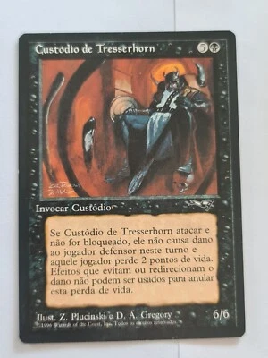 Keeper of Tresserhorn ● ALLIANCES ● PORTUGUESE ● MTG ● 1996 ● LP/NM ● #C781 - Image 1 of 2