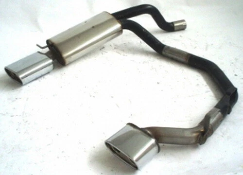 Escape deportivo dúplex FMS Renault Twingo II GT a partir del año 2007 1,2 l TCE 74 kW acero inoxidable - Imagen 1 de 1