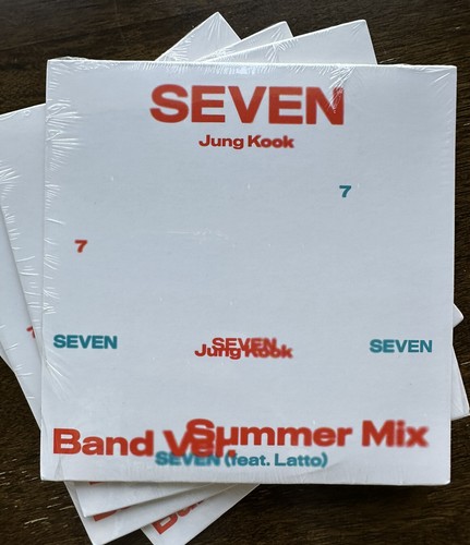 BTS Jungkook JK - Official Seven Single CD - Weekday Ver - Brand New | eBay