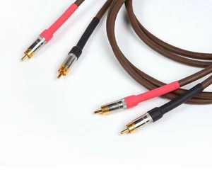 Belden 8402 / Switchcraft 3502AAU RCA / HI-FI RCA Interconnect Cable Pair. - Picture 1 of 2