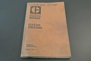 Caterpillar D333C Engine Oct 1971 23C1 Form UEG0037S Parts Manual Catalog Book - Picture 1 of 8