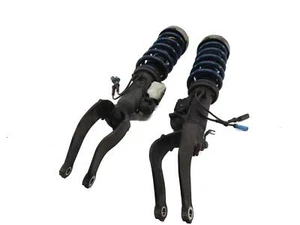 10-14 BMW X5M X6M E70 E71 LEFT FRONT RIGHT EDC ADAPTIVE DAMPING SHOCK STRUT SET2 - Picture 1 of 7