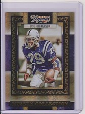 2008 DONRUSS LEGENDS "MUSEUM" ERIC DICKERSON MIRROR GOLD CARD #MC-26 ~ /100 