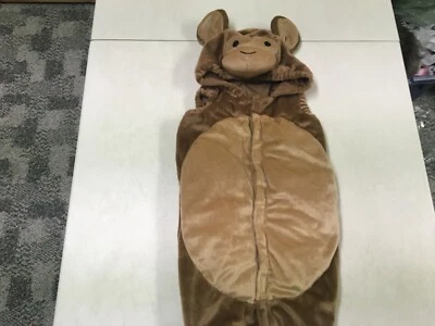 NWT GYMBOREE CUTE PLUSH  MONKEY BUNTING STYLE HALLOWEEN COSTUME  6  12  MS  - Image 1 of 4