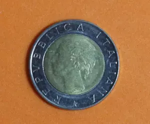 COIN REP. ITALIANA 1998 500L #P04258 - Picture 1 of 2