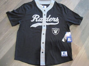 Las Vegas Raiders Jersey Shirt Men's Large new with tags Free Ship - Picture 1 of 5