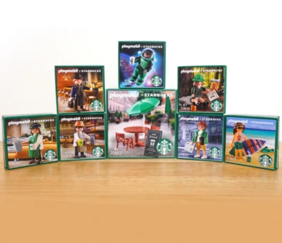 Playmobil 2019 + Starbucks Buddy Set - Juego de 7 figuras y 1 muebles [Deber pagado en Estados Unidos] Foto 1 de 4