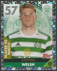TOPPS 2021-22 CINCH SPL- #034-CELTA-STEPHEN GALÉS-JUGADOR PARA VER-LÁMINA PLATEADA - Imagen 1 de 1