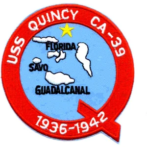 USS Quincy CA-39 Patch 1936-1942 - Bild 1 von 6