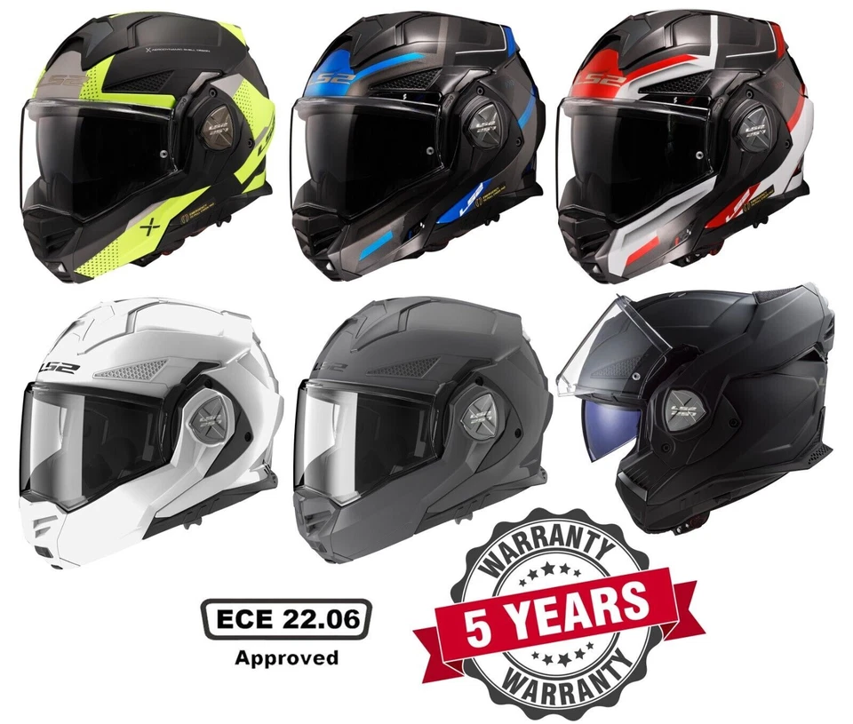CASCO MOTO LS2 FF901 ADVANCE X ECE22.06 MODULAR ABATIBLE FRONTAL CARA COMPLETA Foto 1 de 3
