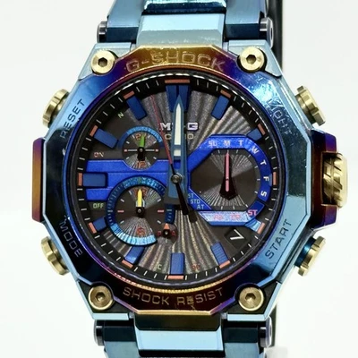 K7157 CASIO G-SHOCK MT-G Phoenix Blue Phoenix Radio Solar MTG-B2000PH-2AJR Box - Image 1 of 4