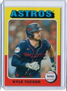 KYLE TUCKER 2024 Topps Heritage #304 IMAGE VARIATION Chicago CUBS Houston ASTROS - Picture 1 of 1