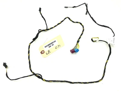 Mercedes-Benz CLS550 2012-2018 conductor izquierdo puerta trasera arnés de cableado fabricante de equipos originales. Foto 1 de 4