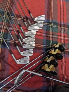 George Nicoll Vintage Golf Woods & Irons. Great usable condition.  - Picture 1 of 14