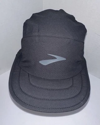NUEVO Brooks Gorra de Correr Sombrero Unisex Talla Única Negro Ligero Embalable Nuevo con Etiquetas Foto 1 de 4