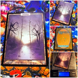 MTG Swamp 🇬🇧 NM Legendary John Avon Full-Art Basics Unhinged 2004 OG - Bild 1 von 5