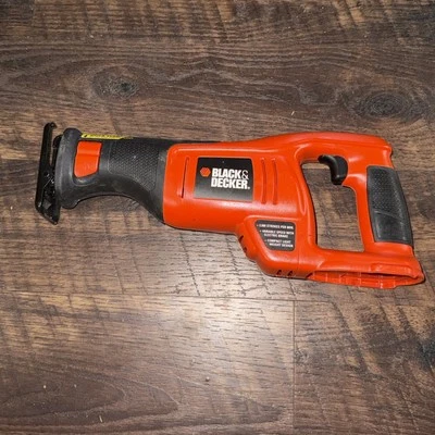 Black Decker Firestorm CRS144 14.4v Cordless Reciprocating Saw Tool Tested Works - Image 1 of 4