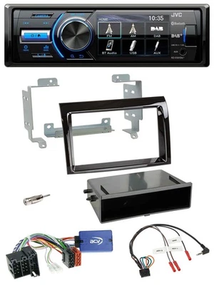 JVC Bluetooth Lenkrad USB DAB Autoradio für Fiat Ducato 2008-11 Profi piano - Bild 1 von 4