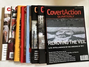 Lot of 8 Covert Action Quarterly 2001 #71-78 9/11 Conspiracy Israel 25A3965 - Bild 1 von 9