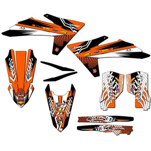 Kit de gráficos EXC MAYHEM 2024-2025 naranja Senge compatible con KTM - Imagen 1 de 10