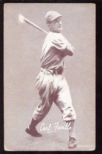 Carta Baseball Fornitura Esposizione 1947/1966 Carl Furillo Brooklyn Dodgers - Foto 1 di 1