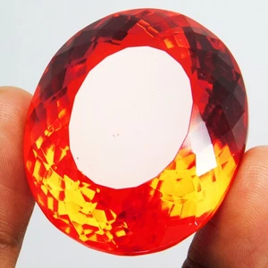 Calidad AAA 243,60 quilates ópalo de fuego mexicano natural ovalado certificado piedra preciosa superior - Imagen 1 de 9