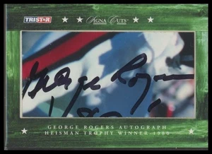 2007 TriStar SignaCuts - Award Winners #NNO George Rogers #/98 - Picture 1 of 2