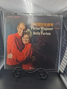 Porter Wagoner And Dolly Parton Just Between You And Me LP 1968 Stereo VG+/VG+ - Picture 1 of 10