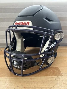 Riddell SPEED FLEX Speedflex Football Helm Erwachsene MEDIUM M schwarz blau - Bild 1 von 7