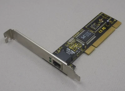 RTL8139D PCI 10/100Mbit RJ45 Ethernet LAN Netzwerkkarte Network Card vom Händler - Bild 1 von 2