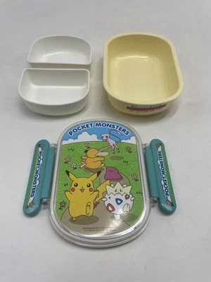 Vintage Pokemon Pocket Monsters Bento Box Lunch Box (Skater Co./Made in Japan) - Image 1 of 4