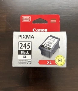 Wysokowydajny czarny wkład atramentowy Canon PG-245XL 245XL nowy - oryginalny - Zdjęcie 1 z 4