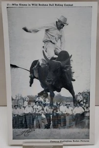 Mike Simms - Bull Riding - Stryker's - POST CARD - listing #8745 - Picture 1 of 8