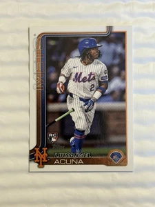 2025 Topps Team Set #NYM-10 LUISANGEL ACUNA (RC) Mets - Picture 1 of 2