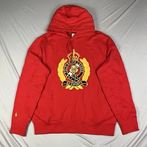 Polo Ralph Lauren G2 Esports Felpa con Cappuccio Rossa NUOVA Esaurita Uomo Taglia Large - Foto 1 di 13