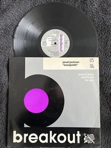 Janet Jackson – Escapade (5 Remixes + Original 7'' Mix) 12'' PROMO 1990 TESTED - Picture 1 of 7