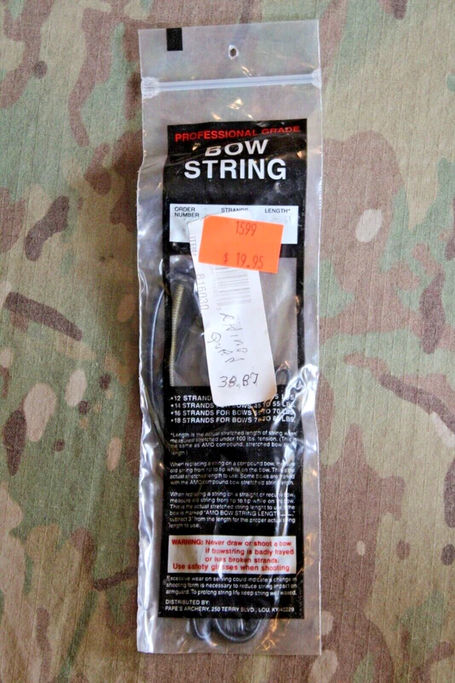 Triple Trophy Products Crossbow String For Barnett Rhino Quad - 38.87" - B16030 - Image 1 of 4