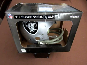 JIM OTTO # 00 HOF 1980 RAIDERS SIGNED AUTO TK SUSPENSION RIDDELL HELMET BECKETT - Picture 1 of 7
