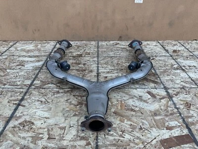 NISSAN 370Z 2009-2021 OEM MUFFLER EXHAUST FLEX Y PIPE TUBE 3.7L ASSEMBLY - Image 1 of 4