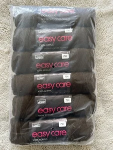 LOTE DE 6 MARRONES Montgomery Ward Easy Care 4 oz tintes a juego lote de 4 capas de acrílico - Imagen 1 de 4