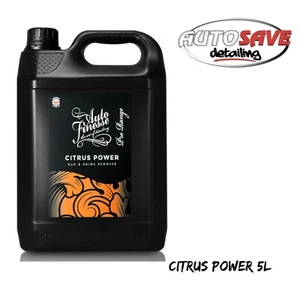 Auto Finesse Citrus Power Bug Grime Grease Remover Car Van Pre Wash Cleaner 5L - Picture 1 of 1