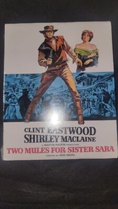 TWO MULES FOR SISTER SARA NEW/SEALED 2 DISC 4K BLU RAY W/ SLIPCOVER - Picture 1 of 7