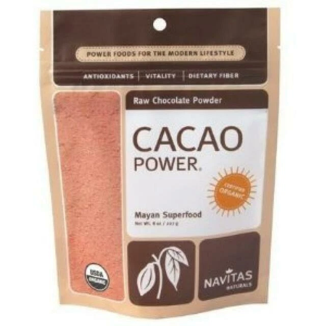 Navitas Naturals Cacao Powder Organic Raw 16 oz case of 6 x 2