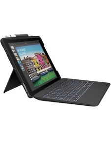 Logitec slim combo IPad Case With Detachable Keyboard IPad Air 10.5inch - Picture 1 of 6