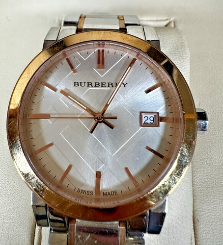 Orologio Burberry City bicolore in acciaio inox