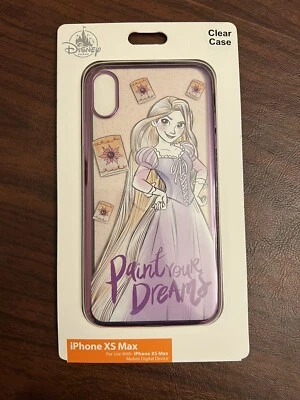 NEW- Disney Parks D-Tech IPHONE XS Max Rapunzel Tangled Clear Phone Case - Image 1 of 4