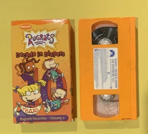 Nickelodeon Rugrats Decade in Diapers Rugrats Favorites Volume 2 VHS Tape Tested - Imagen 1 de 8